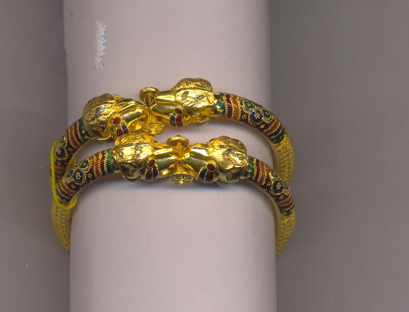 GOLD BANGLE PLAIN FANCY