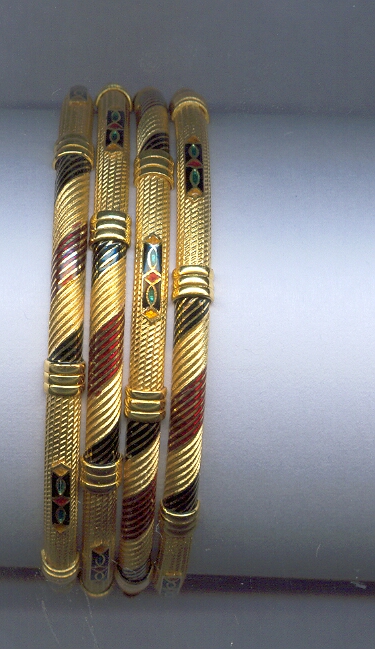GOLD BANGLE PLAIN FANCY