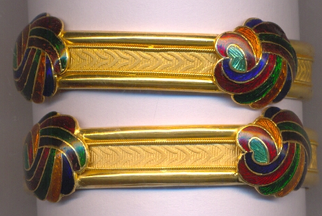 GOLD BANGLE PLAIN FANCY