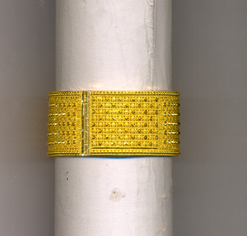 GOLD BANGLE PLAIN FANCY