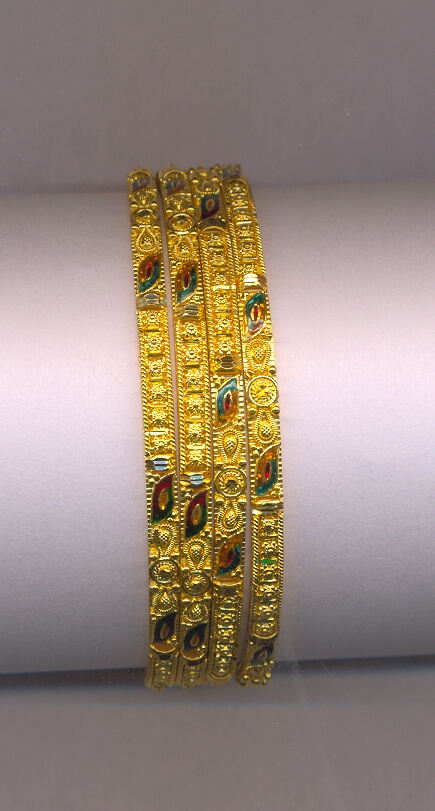 GOLD BANGLE PLAIN FANCY