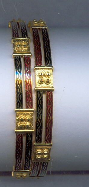 GOLD BANGLE PLAIN FANCY