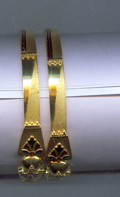 GOLD BANGLE PLAIN FANCY