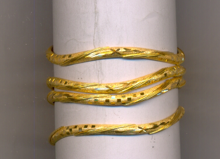 GOLD BANGLE PLAIN FANCY