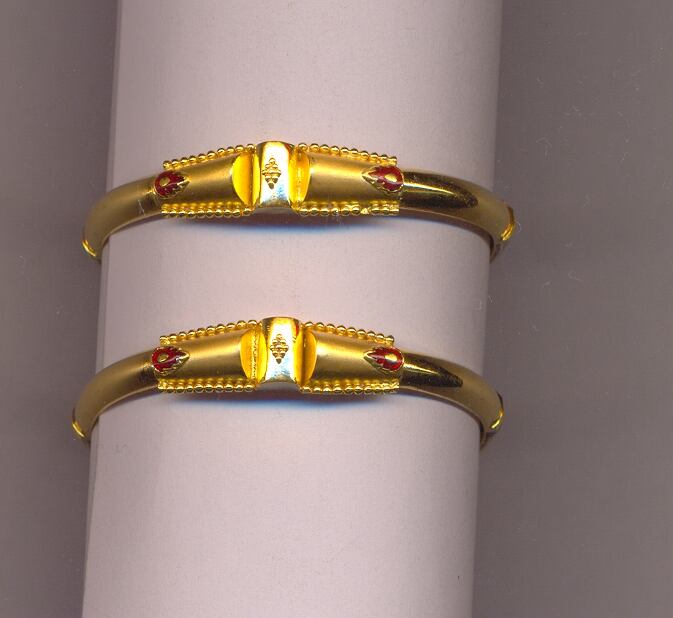 GOLD BANGLE PLAIN FANCY