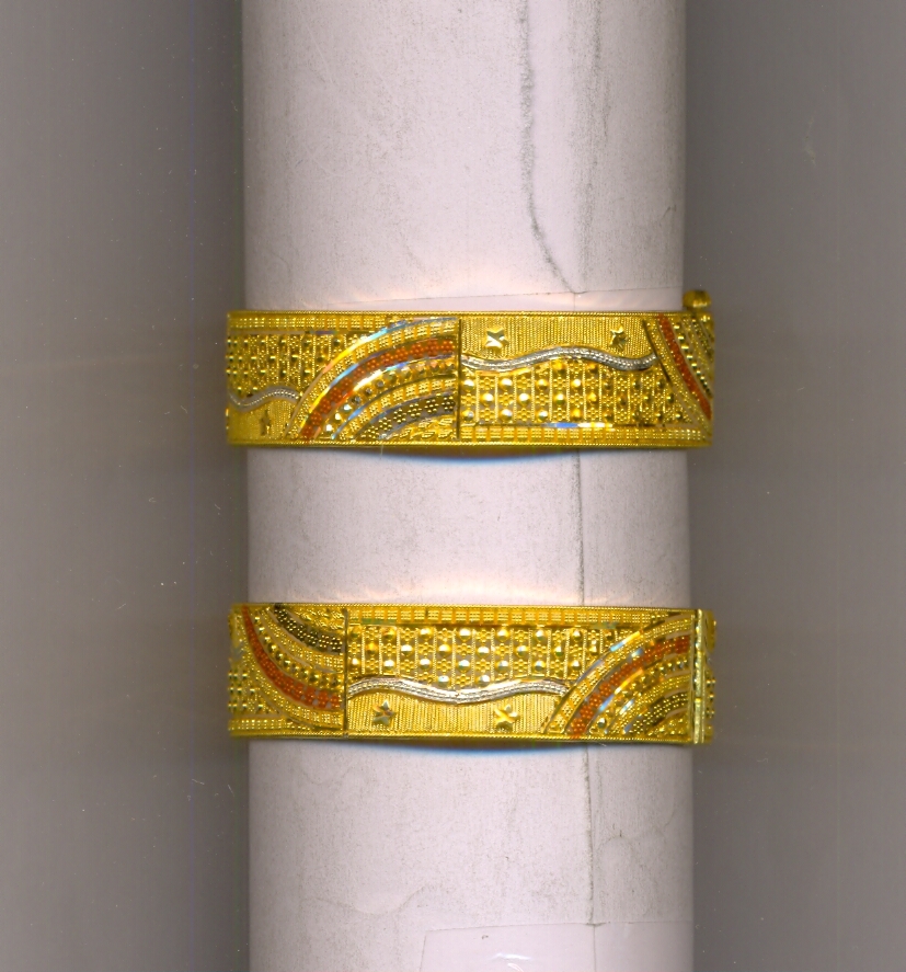 GOLD BANGLE PLAIN FANCY