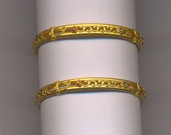 GOLD BANGLE PLAIN FANCY