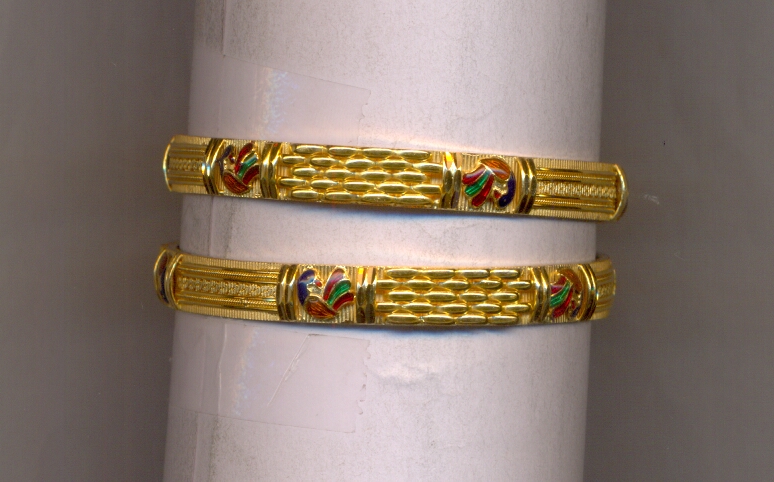 GOLD BANGLE PLAIN FANCY