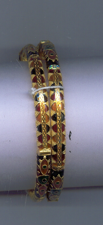 GOLD BANGLE PLAIN FANCY