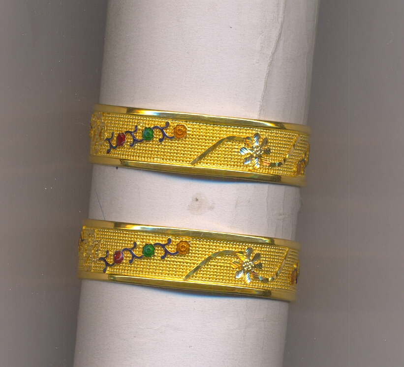 GOLD BANGLE PLAIN FANCY