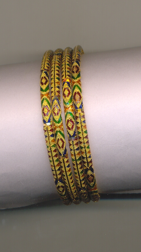 GOLD BANGLE PLAIN FANCY