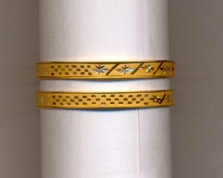GOLD BANGLE PLAIN FANCY