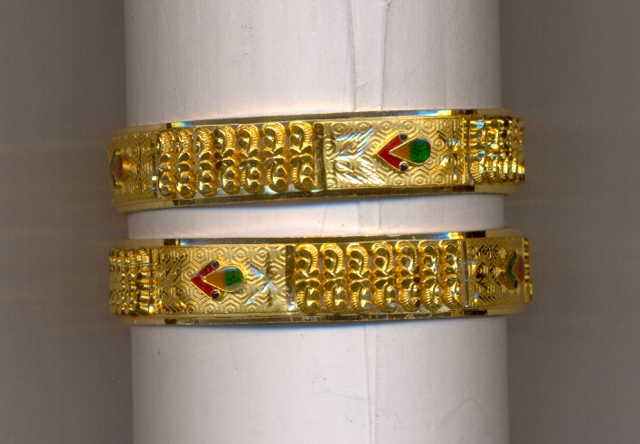 GOLD BANGLE PLAIN FANCY