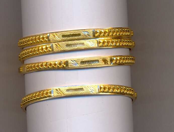 GOLD BANGLE PLAIN FANCY