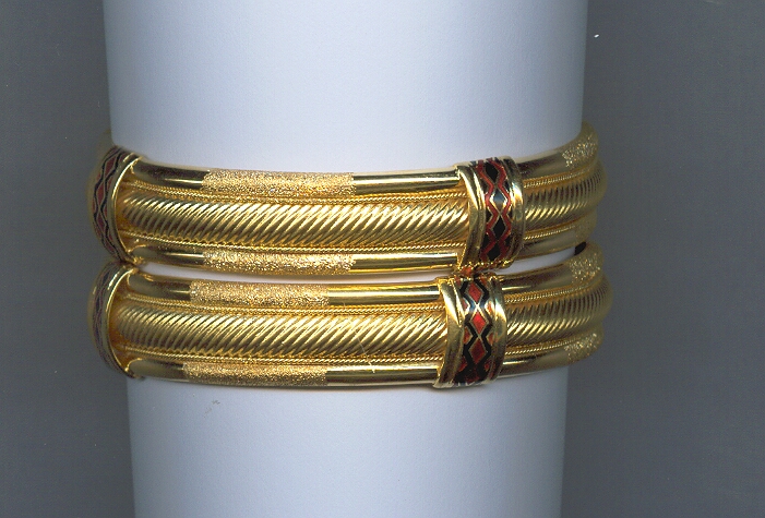 GOLD BANGLE PLAIN FANCY