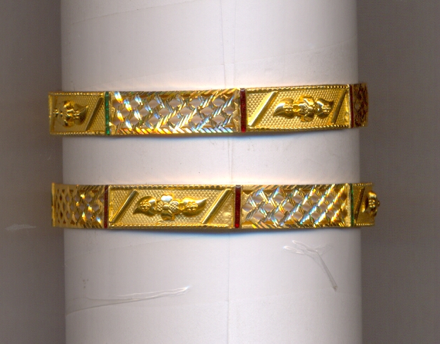 GOLD BANGLE PLAIN FANCY