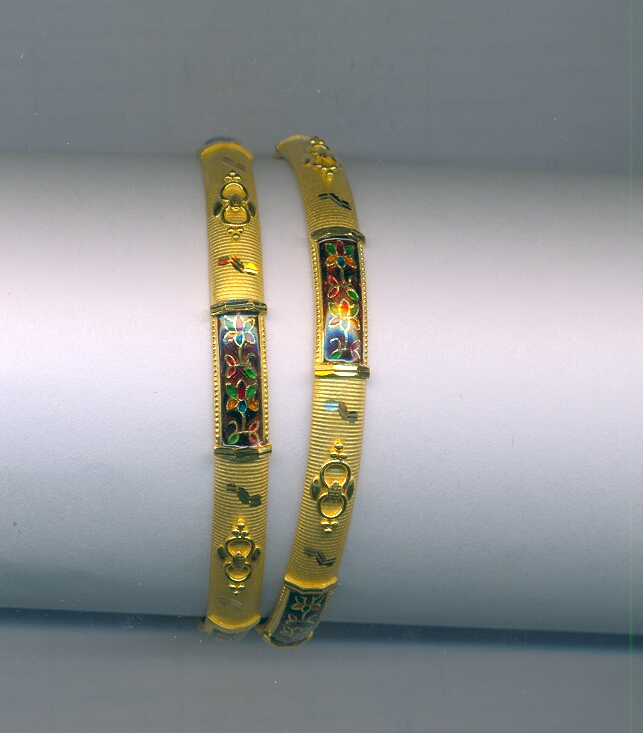 GOLD BANGLE PLAIN FANCY