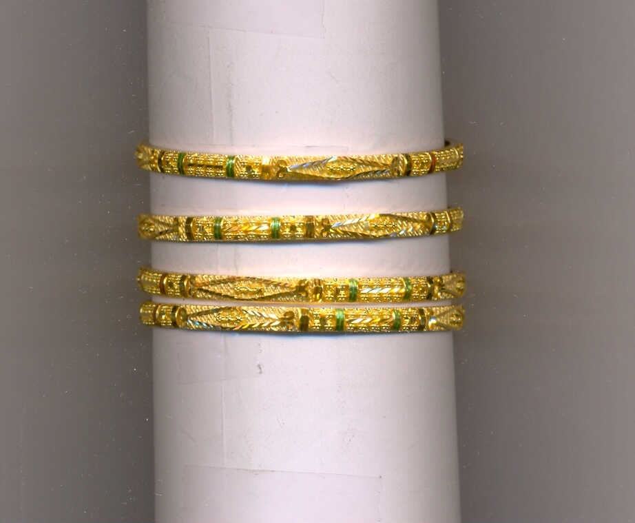 GOLD BANGLE PLAIN FANCY