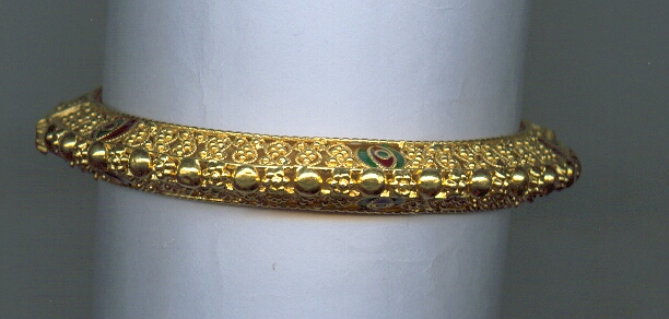 GOLD BANGLE PLAIN FANCY