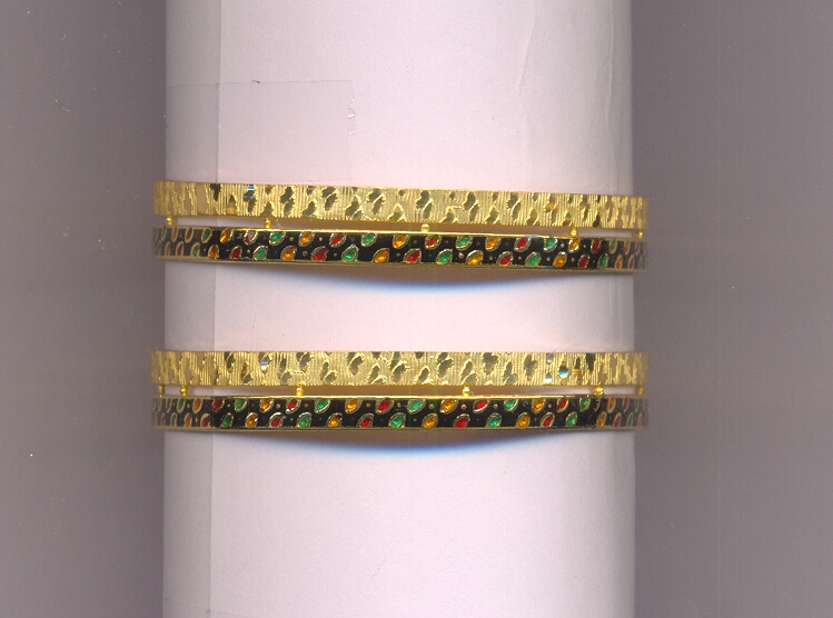 GOLD BANGLE PLAIN FANCY