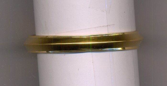 GOLD BANGLE PLAIN FANCY