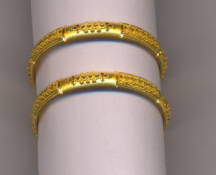 GOLD BANGLE PLAIN FANCY