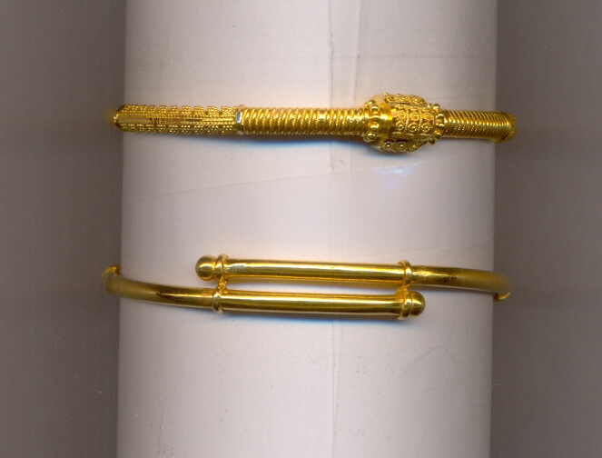 GOLD BANGLE PLAIN FANCY