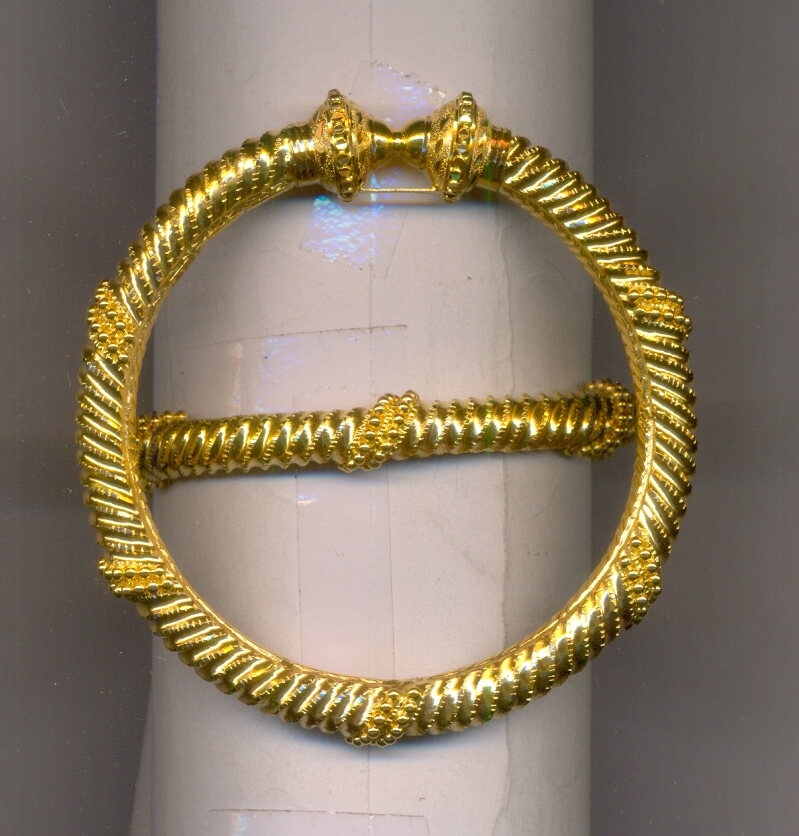 GOLD BANGLE PLAIN FANCY