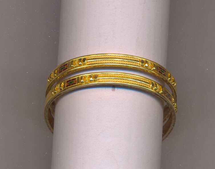 GOLD BANGLE PLAIN FANCY