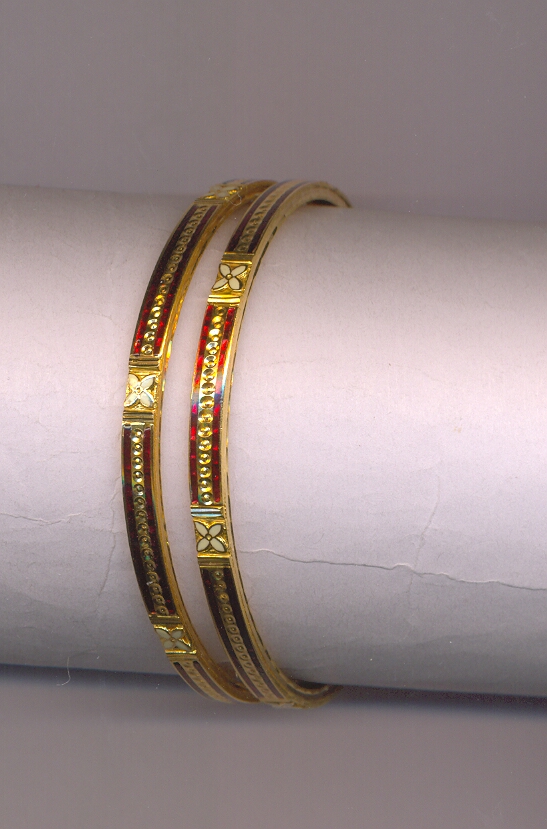 GOLD BANGLE PLAIN FANCY