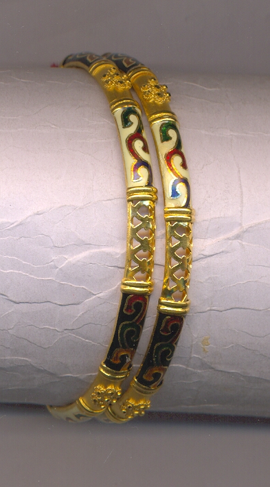 GOLD BANGLE PLAIN FANCY