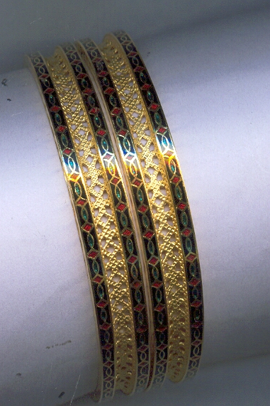 GOLD BANGLE PLAIN FANCY