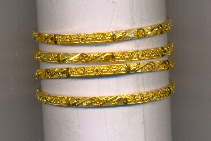 GOLD BANGLE PLAIN FANCY