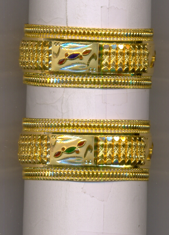 GOLD BANGLE PLAIN FANCY