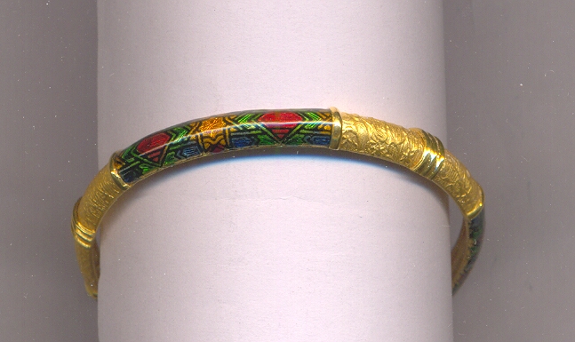 GOLD BANGLE PLAIN FANCY