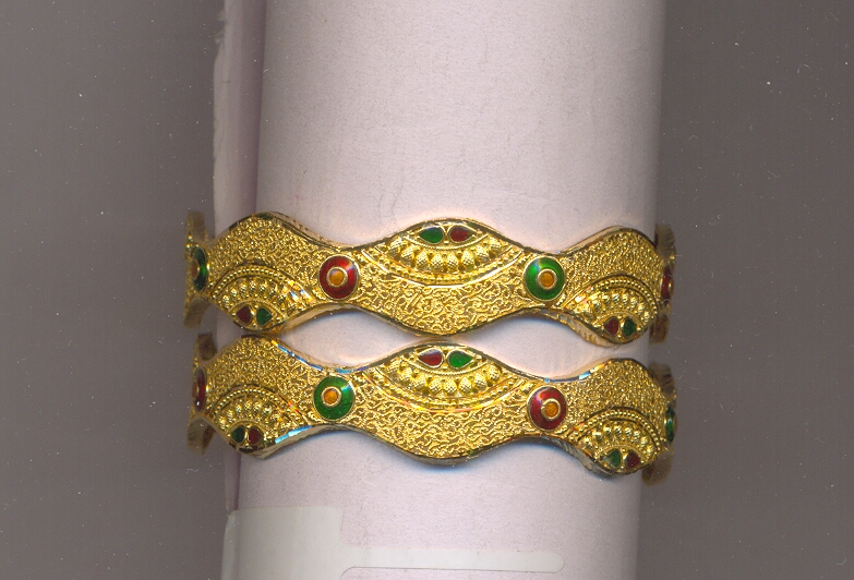 GOLD BANGLE PLAIN FANCY