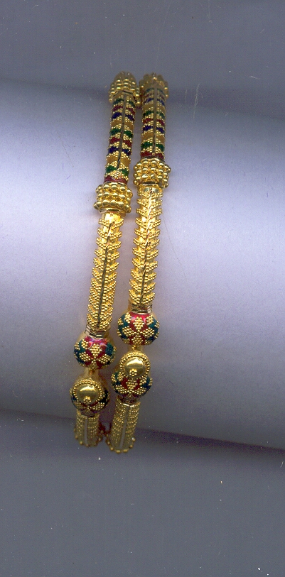 GOLD BANGLE PLAIN FANCY