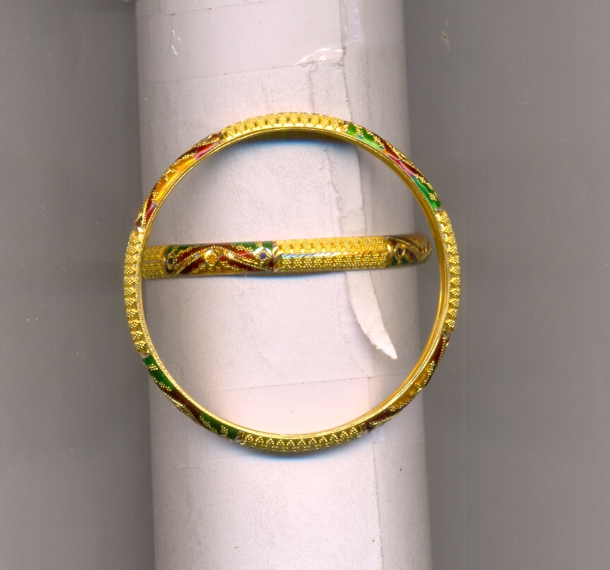 GOLD BANGLE PLAIN FANCY