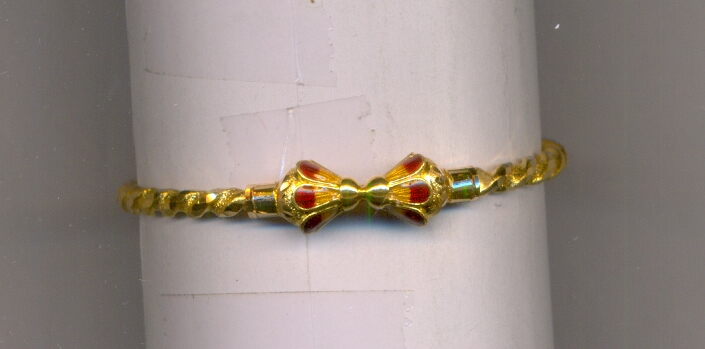 GOLD BANGLE PLAIN FANCY