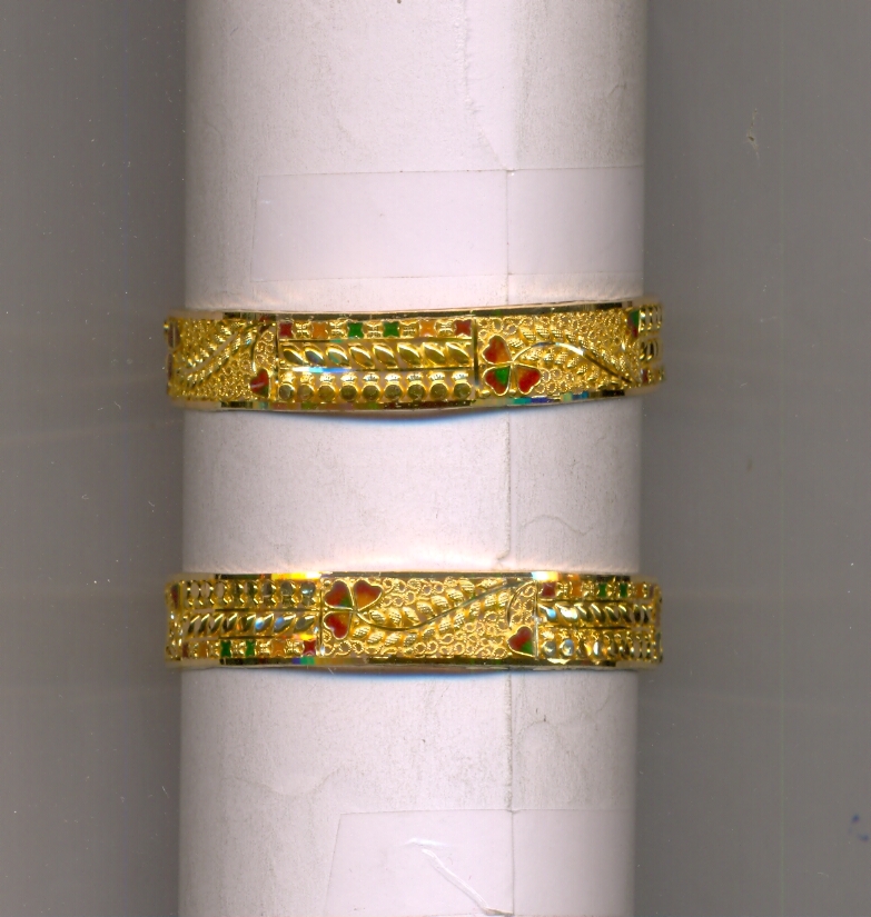 GOLD BANGLE PLAIN FANCY