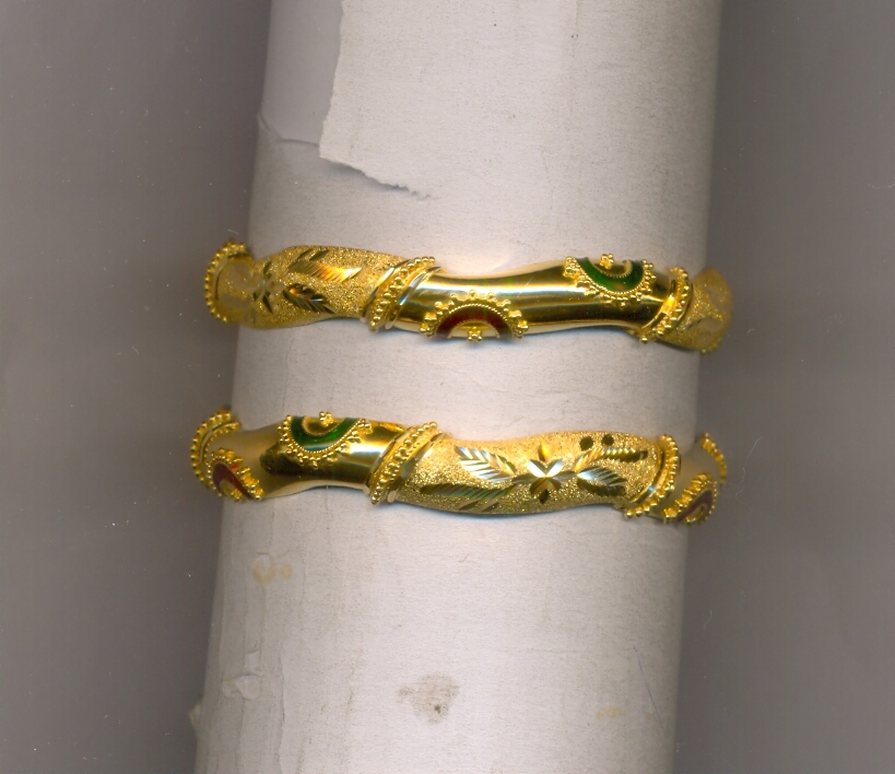 GOLD BANGLE PLAIN FANCY