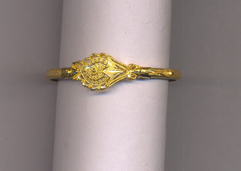 GOLD BANGLE PLAIN FANCY