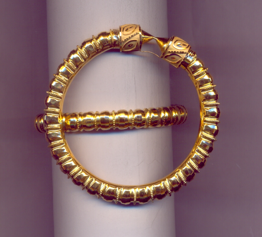 GOLD BANGLE PLAIN FANCY