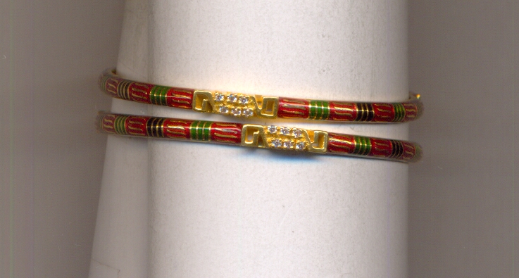 GOLD BANGLE PLAIN FANCY