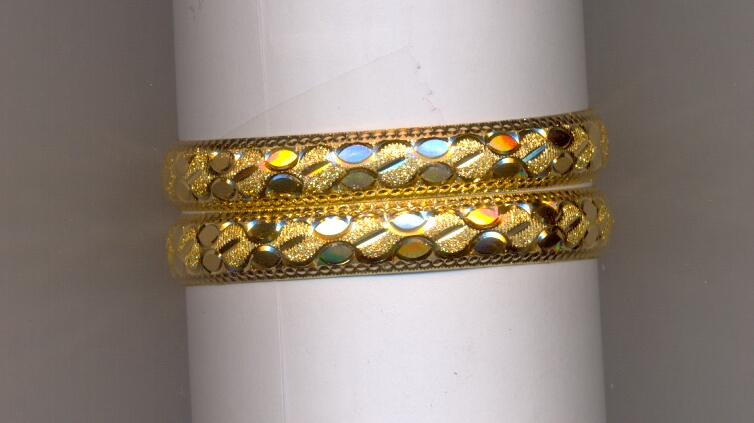 GOLD BANGLE PLAIN FANCY