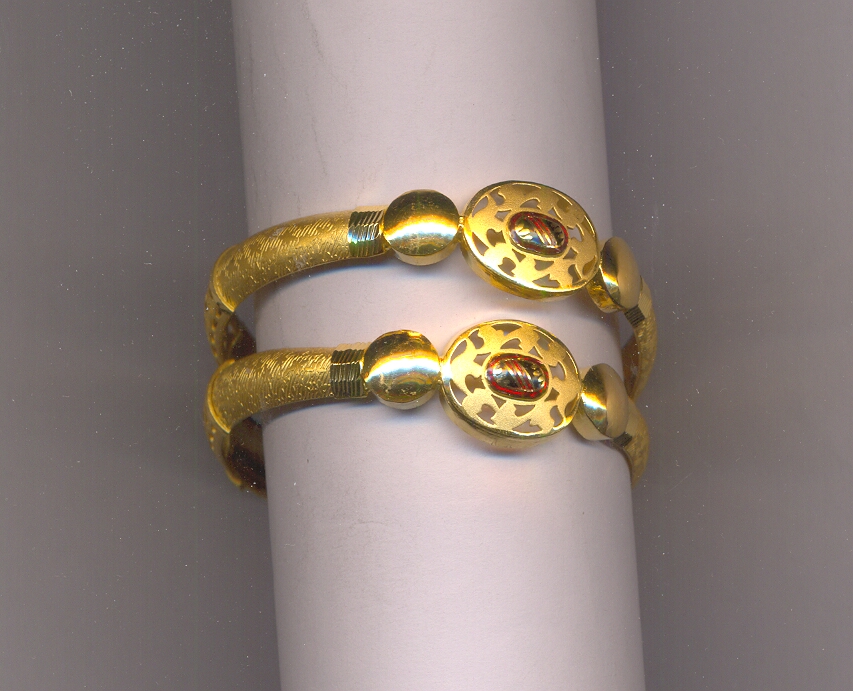 GOLD BANGLE PLAIN FANCY