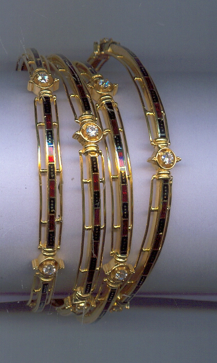 GOLD BANGLE PLAIN FANCY