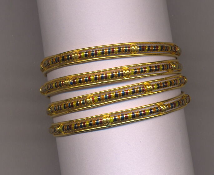 GOLD BANGLE PLAIN FANCY