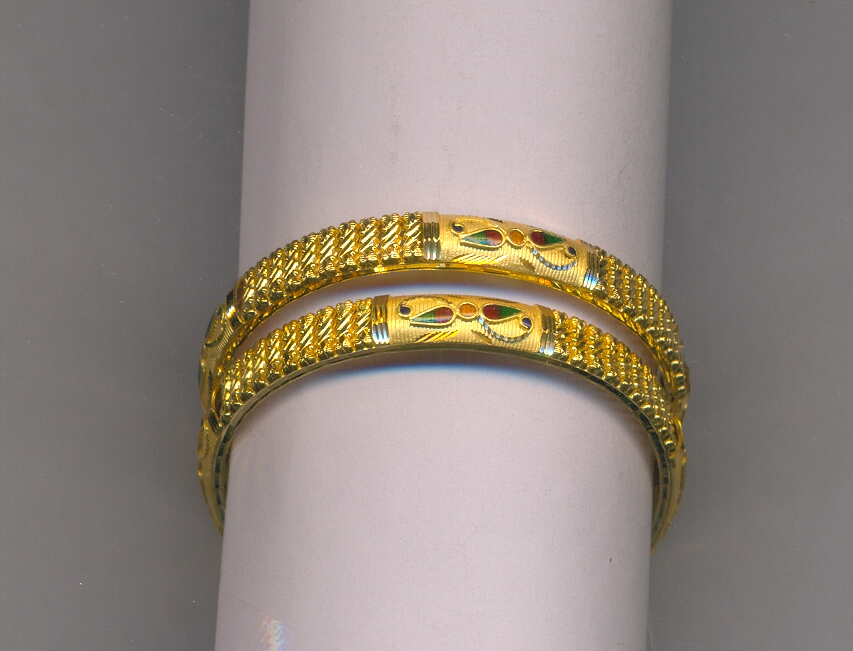 GOLD BANGLE PLAIN FANCY