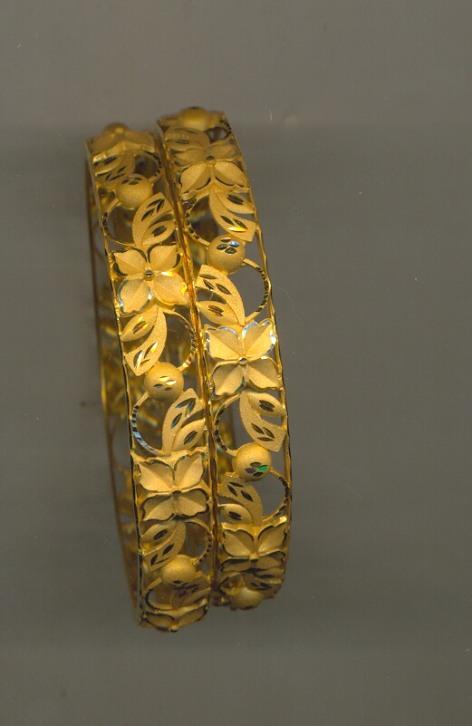 GOLD BANGLE PLAIN FANCY